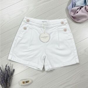 ✨NWT✨ Charabia Designer Kids Girls White Shorts